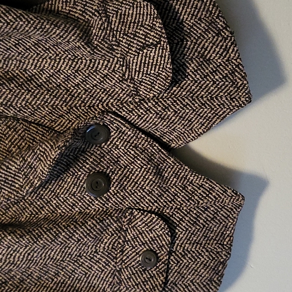 last kiss Jackets & Coats Last Kiss Herringbone Tweed Vest Poshmark